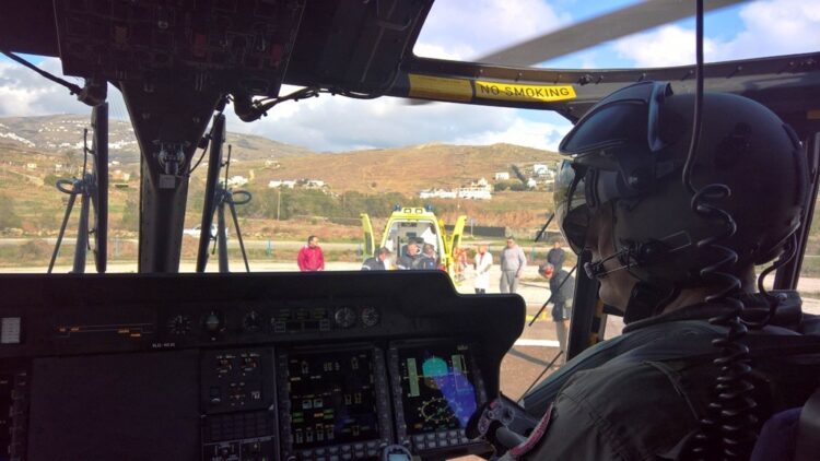 Μπαράζ αεροδιακομιδών ασθενών απο τα νησιά της Δωδεκανήσου