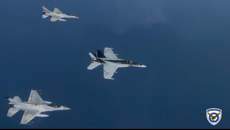 F-16 της Πολεμικής Αεροπορίας σάρωσαν στην άσκηση «Neptune Strike 25-2» υπό το ΝΑΤΟ (vid)
