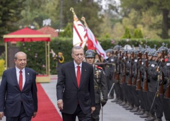 Ο Τούρκος πρόεδρος Ρετζέπ Ταγίπ Ερντογάν θα μεταβεί σήμερα στα Κατεχόμενα