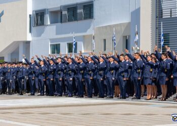 Tελετή Ορκωμοσίας των Νέων Ανθυποσμηναγών Τάξεως 2025