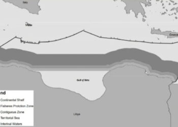 Νέα πρόκληση από τη Λιβύη: Κατέθεσε χάρτη στον ΟΗΕ που αγγίζει την Κρήτη – Σαφής απάντηση της Αθήνας