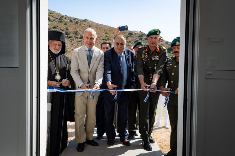 Εγκαίνια Ιατρείου στο 3ο Ειδικό Τάγμα Εθνοφυλακής στη Χίο παρουσία Δαβάκη