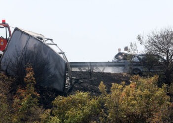 Κραυγές των εγκλωβισμένων στο τροχαίο της Εγνατίας …«βοήθεια, βγάλτε μας»