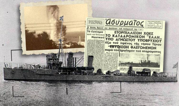 Η διαταγή για τον τορπιλισμό της «Έλλης»…Από τον Διοικητή των Δωδεκανήσων Τσέζαρε Μαρία Ντε Βέκι,