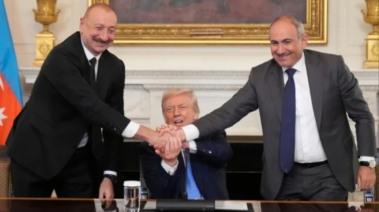 Ιστορική Συμφωνία στον Λευκό Οίκο: Αζερμπαϊτζάν και Αρμενία υπογράφουν ειρήνη