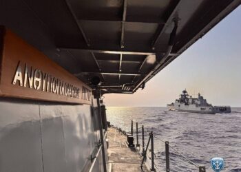 Συνεκπαίδευση της  (ΤΠΚ) ΡΙΤΣΟΣ με την φρεγάτα Tamal του Ινδικού πολεμικού ναυτικού στην θαλάσσια περιοχή βόρεια της Κρήτης