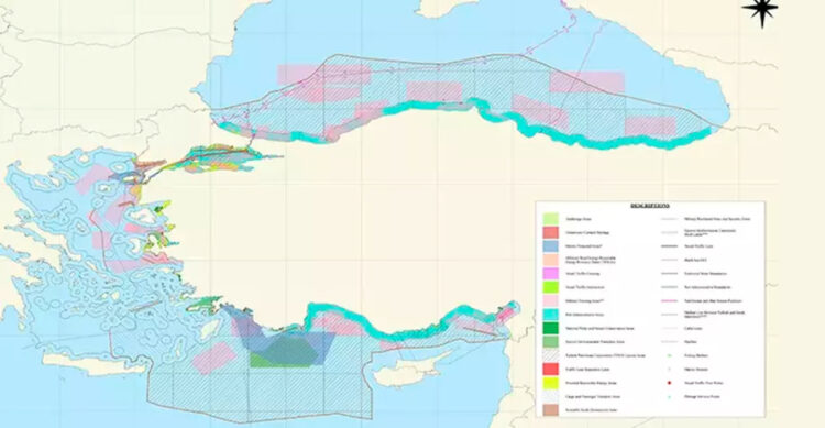 Τουρκική πρόκληση με «θαλάσσια πάρκα» σε Αιγαίο και Ανατολική Μεσόγειο – Εσκεμμένος αποκλεισμός του Καστελόριζου