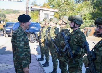 Επίσκεψη του Αρχηγού ΓΕΣ στην Περιοχή Ευθύνης του Δ΄ Σώματος Στρατού