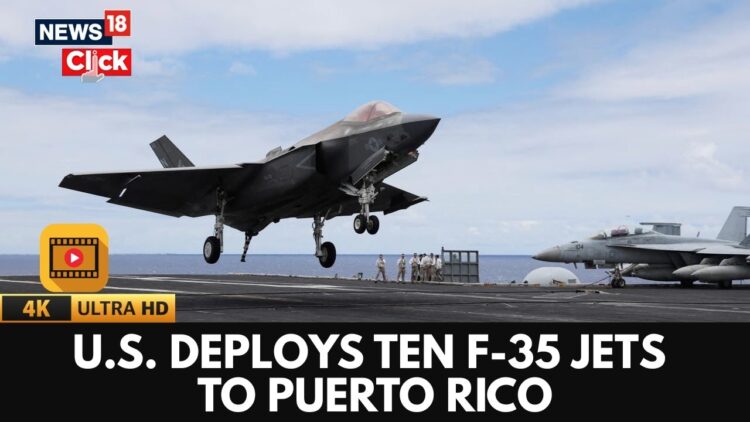 ΟΙ ΗΠΑ αναπτύσσουν & 10 μαχητικά f-35 στην Καραϊβική.