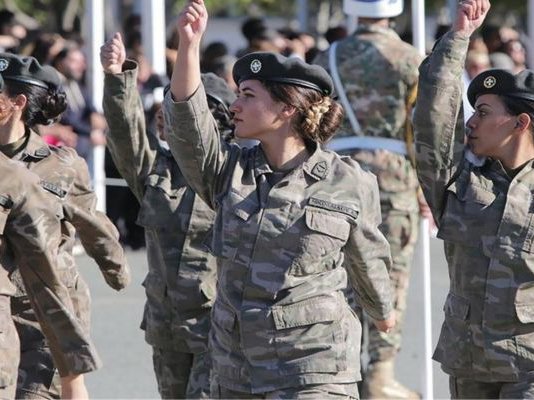 Εγκρίθηκε η Εθελοντική Στράτευση των Γυναικών της Κύπρου