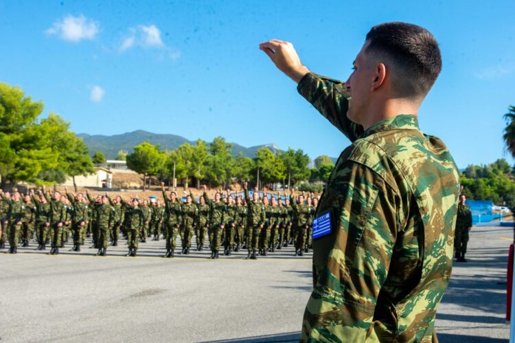 Ορκωμοσία νεοσυλλέκτων στρατιωτών της Ε’ ΕΣΣΟ 2025 στην Καλαμάτα!