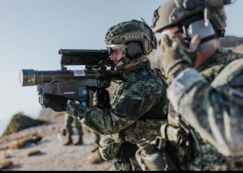 Εκτέλεση βολών απο την Ολλανδική Πολυδύναμη Ομάδα Επιχειρήσεων (ΟΜΤΑ) στο “ΠΒΚ-NAMFI”