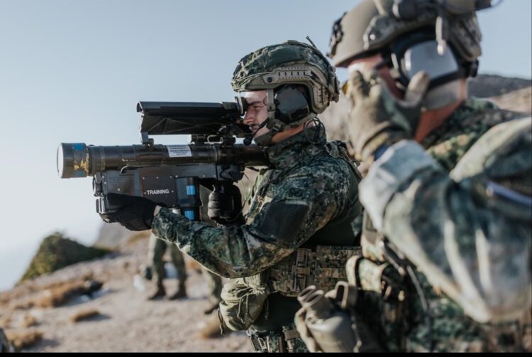 Εκτέλεση βολών απο την Ολλανδική Πολυδύναμη Ομάδα Επιχειρήσεων (ΟΜΤΑ) στο “ΠΒΚ-NAMFI”