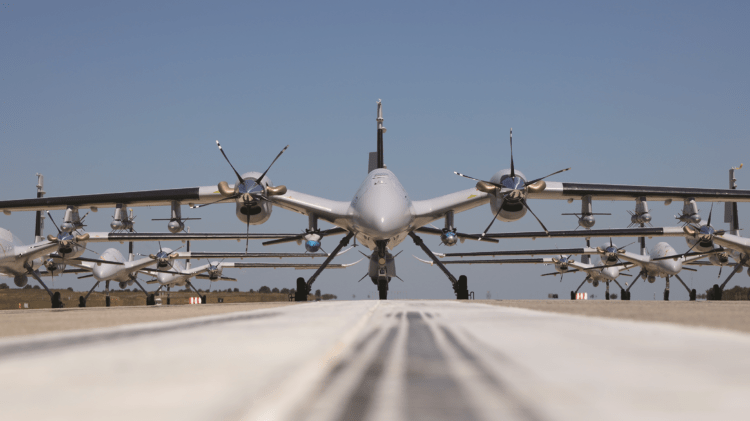 Σμήνος  4 Τουρκικών UAVs εντοπίστηκαν στο ΝοτιοΑνατολικό Αιγάίο