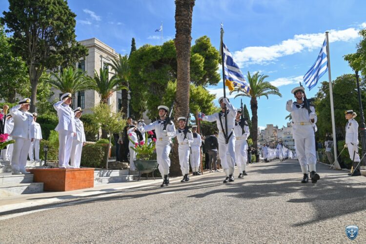 Ορκωμοσία πρωτοετών Ναυτικών Δοκίμων και Δοκίμων Σημαιοφόρων στη Σχολή Ναυτικών Δοκίμων