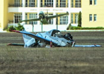 Σοβαρά τραυματίες οι δύο εκπαιδευτές της ΠΑ …Απο την πτώση του “GF Tecnam”