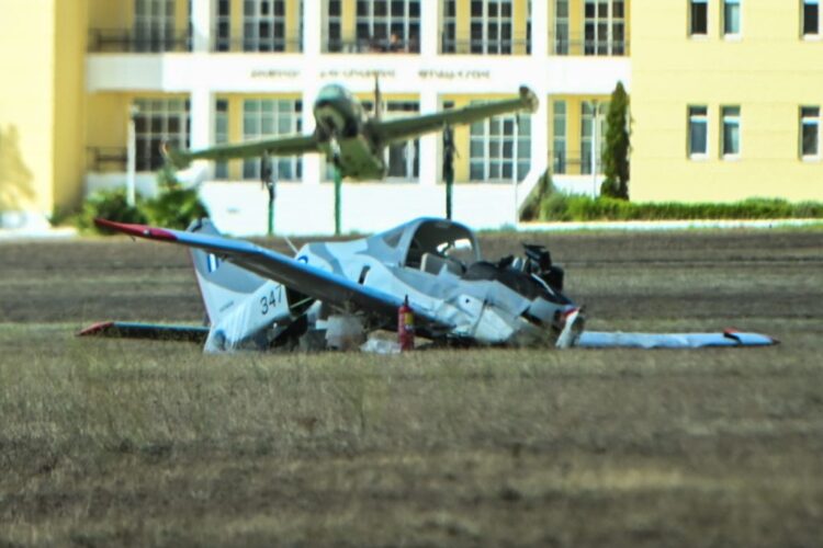 Σοβαρά τραυματίες οι δύο εκπαιδευτές της ΠΑ …Απο την πτώση του “GF Tecnam”