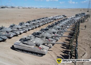 Η πρώτη Τακτική Άσκηση (ΤΑΜΣ ) με πυρά της Ε.Φ …Υπο τον νέο Αρχηγό του ΓΕΕΦ (φωτό)