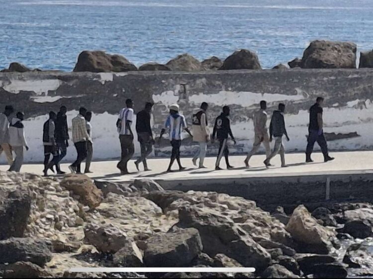 59 Σουδανοί λαθρομετανάστες εντοπίστηκαν ανοιχτά της Ιεραπετρας