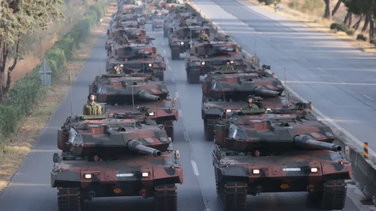 «Πήραν μπρος οι Ερπύστριες» στην Δοκιμαστική Παρέλαση  της 28ης