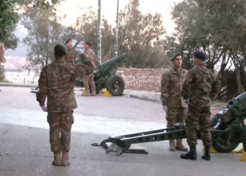 21 κανονιοβολισμοί από τον Λυκαβηττό τίμησαν την επέτειο της 28ης Οκτωβρίου