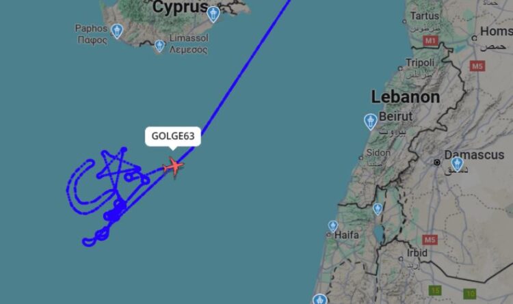 Νέα τουρκική πρόκληση στο FIR Λευκωσίας: Drone Bayraktar «ζωγράφισε» την τουρκική σημαία πάνω από την Κύπρο