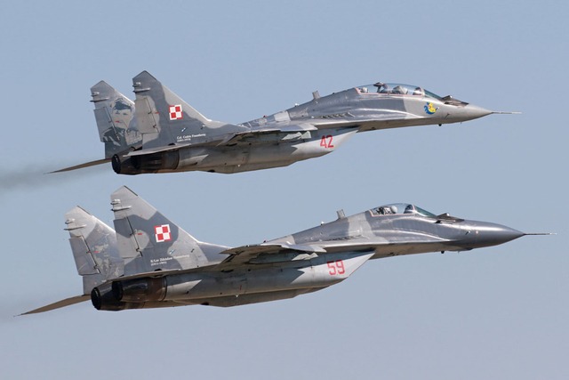 Πολωνικά MiG-29 αναχαίτισαν  ρωσικό αναγνωριστικό αεροσκάφος