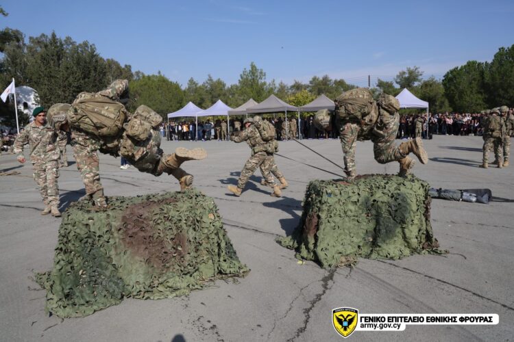 Τελετή Απονομής του Πράσινου Μπερέ στους νέους Καταδρομείς της Εθνικής Φρουράς