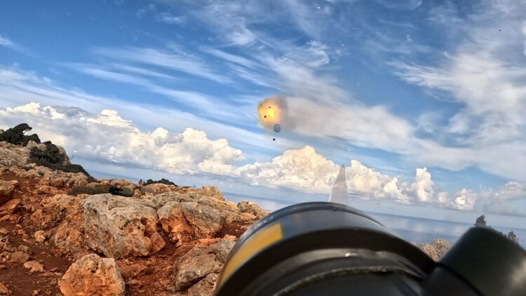 Μπαράζ Τακτικών βολών στην ΤΑΜΣ  «ΔΙΚΕΦΑΛΟΣ ΑΕΤΟΣ-25» στο ΠΒΚ