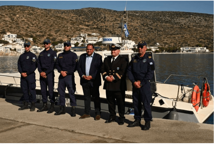 Ενίσχυση του Λιμενικού Σταθμού Αμοργού με το Νέο Π.Λ.Σ. 173