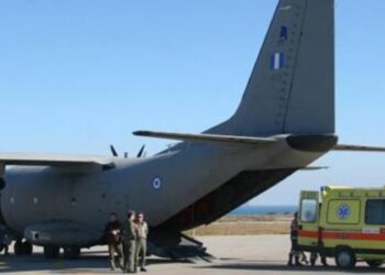 Με C-130 αεροσκάφος της Πολεμικής Αεροπορίας στο Τορίνο ο 18χρονος Μάριος