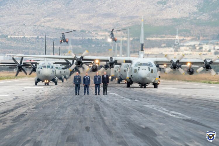 Εκδήλωση για την «Κοινωνική Προσφορά της Πολεμικής Αεροπορίας» στην 112 Πτέρυγα Μάχης παρουσία του Νίκου Δένδια