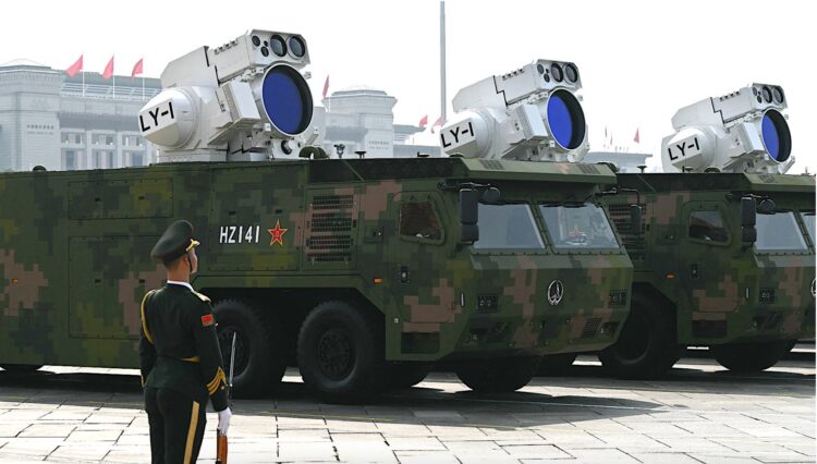 Σύστημα αντι-drone προστασίας laser LY-1 σε εμπορικό πλοίο & οχήματα , εξαίρετη ιδέα για την Ελλάδα