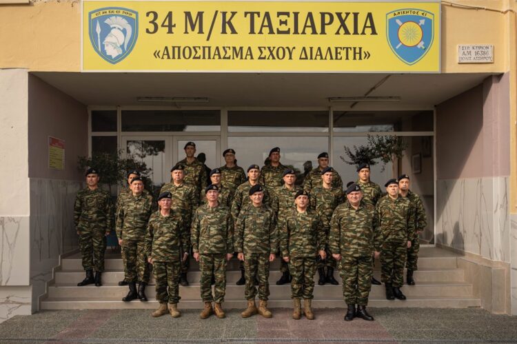 Επίσκεψη Αρχηγού ΓΕΣ Στην Περιοχή Ευθύνης Της ΑΣΔΗΜ/NRDC-GR