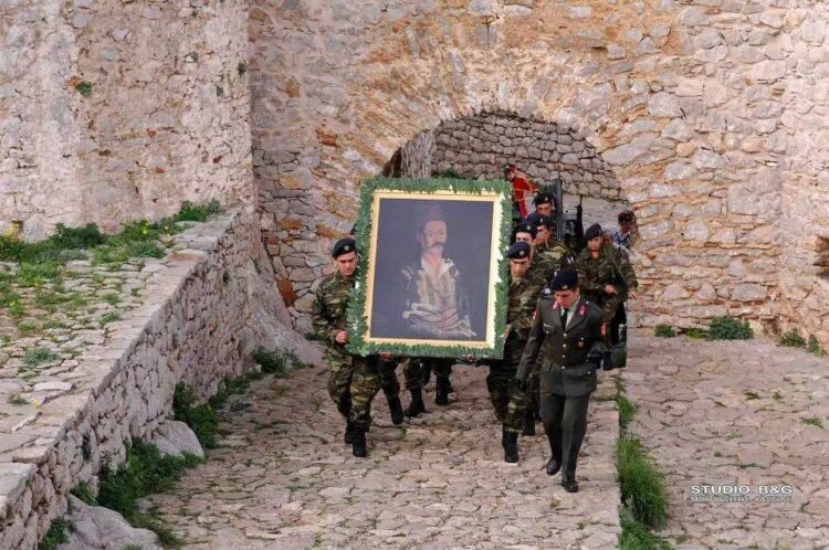 Στις 29 Νοεμβρίου του 1822, ο Στάικος Σταϊκόπουλος, με 400 Κομάντος  κατέλαβε το κάστρο του Παλαμηδίου στο Ναύπλιο