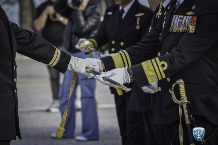 Τελετή απονομής ξιφών σε νέους Αξιωματικούς του Πολεμικού Ναυτικού στο ΚΕ ΠΑΛΑΣΚΑΣ