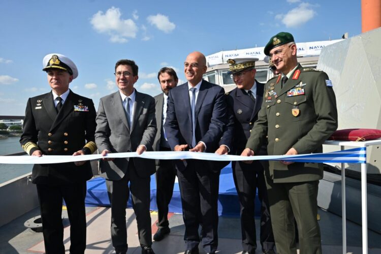 Ύψωσης της Ελληνικής Σημαίας στην πρώτη Φρεγάτα FDI HN (“Belh@rra”) F – 601 «ΚΙΜΩΝ»