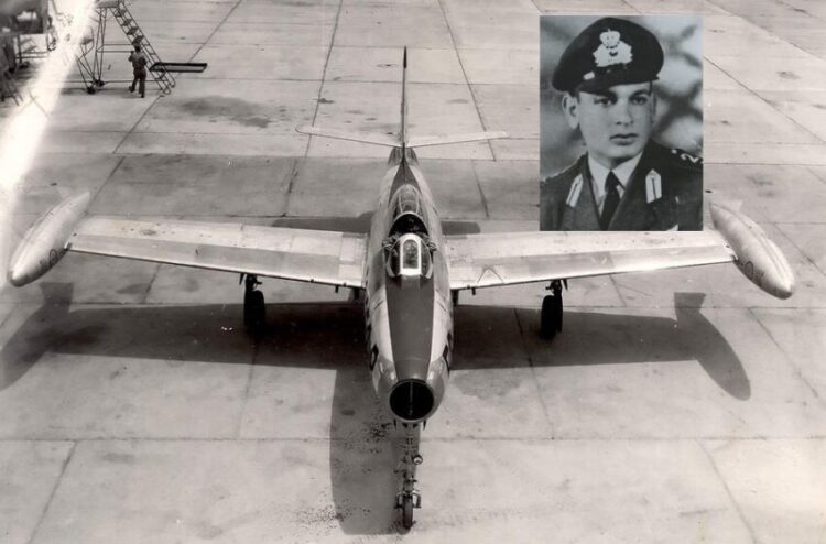 Στις 4 Δεκεμβρίου 1954, ο Ανθυποσμηναγός (Ι) Γεώργιος Φαϊτάκης έχασε τη ζωή του εκτελώντας πτήση με αεροσκάφος F-84G