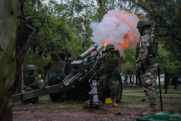 Eορτασμός της Μνήμης της Αγίας Βαρβάρας, Προστάτιδας του Πυροβολικού, πραγματοποιήθηκε στην Σχολή στη Νέα Πέραμο.