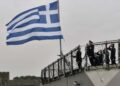Η φρεγάτα «Κίμων» …Ύψωσε την Ελληνική Σημαία (φωτό)