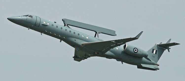 Ταυτόχρονη πτήση από δύο ελληνικά αεροσκάφη EMB-145H AEW&C στο FIR Αθηνών (Χάρτης)