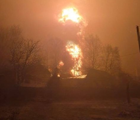 Ρωσία: Φωτιά σε αποθήκη πετρελαίου στην Ταμπόφ μετά από μεγάλη ουκρανική επίθεση με drones