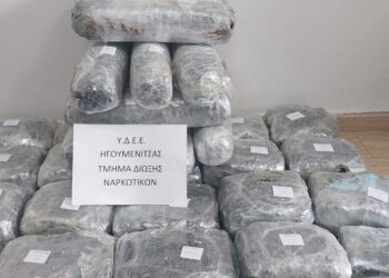 Εντοπισμός 47 κιλών χασίς στην Ηγουμενίτσα