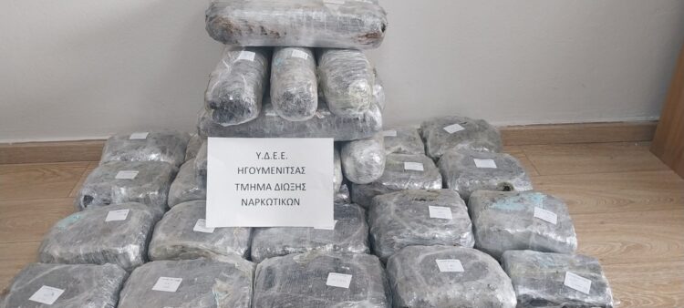 Εντοπισμός 47 κιλών χασίς στην Ηγουμενίτσα