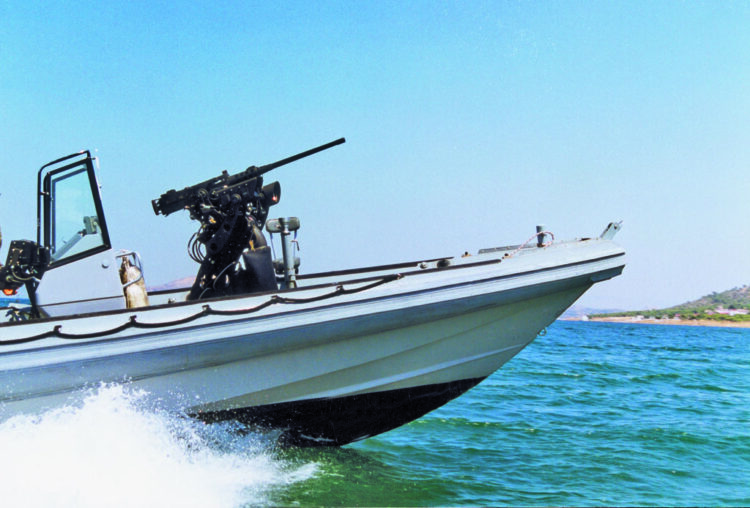 ΜΕΔΟΥΣΑ : Ελληνική Τηλεχειριζόμενη βάση οπλικού συστήματος κατάλληλη για ταχύπλοα σκάφη