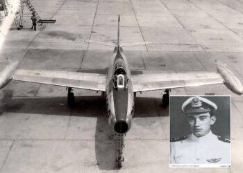 Σαν σήμερα χάνει την ζωή του με F-84G ο Ανθυποσμηναγός (Ι) Χρήστος Πανουσίου