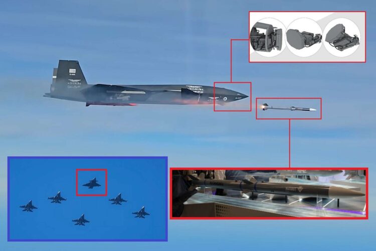 O «Αρχύτας» απέναντι στο Τουρκικό «Kizilelma» …Στους Ουρανούς του Αιγαίου