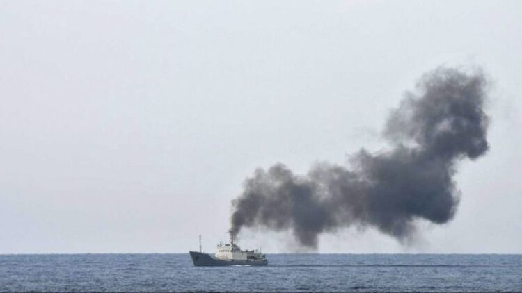 Ουκρανικό πλήγμα σε ρωσικά πλοία στην Κασπία – Μετέφεραν στρατιωτικό εξοπλισμό