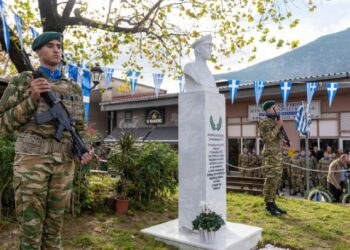 Tελετή αποκαλυπτηρίων της προτομής του Συνταγματάρχη (ΠΖ) Γεωργίου Βούλγαρη!