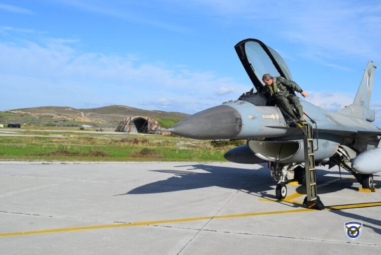 Στις Σμηναρχίες Μάχης της Λήμνου και Σκύρου …Με Μαχητικό ο Αρχηγός ΓΕΑ